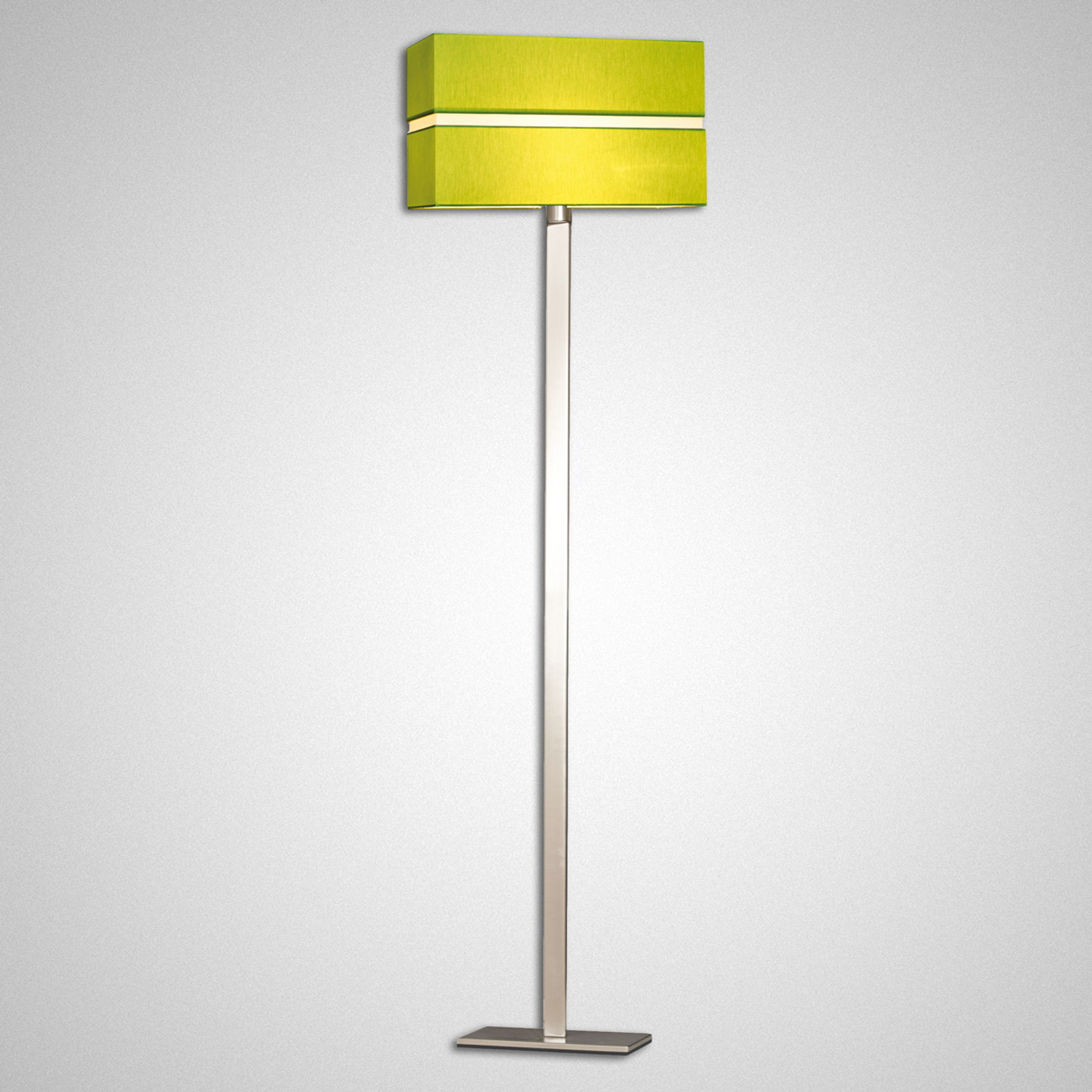 Aktuell design i textilgolvlampan Nimbo