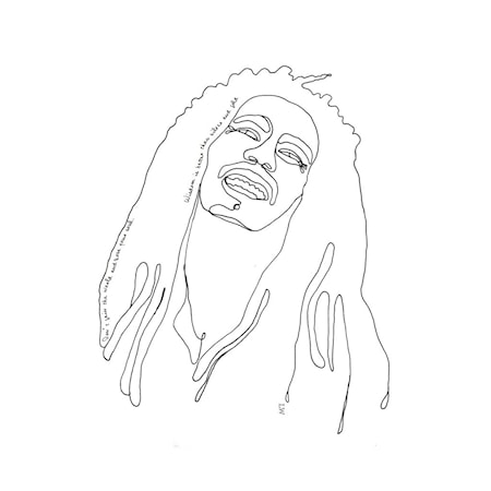 Poster LW Icons Bob Marley