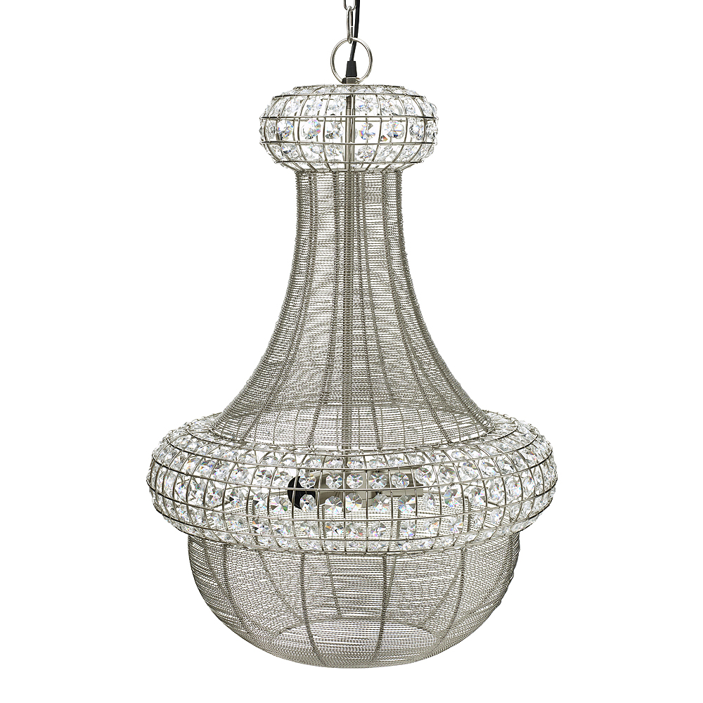 PR Home - Saba Takkrona Kristall/Silver 51x77 cm