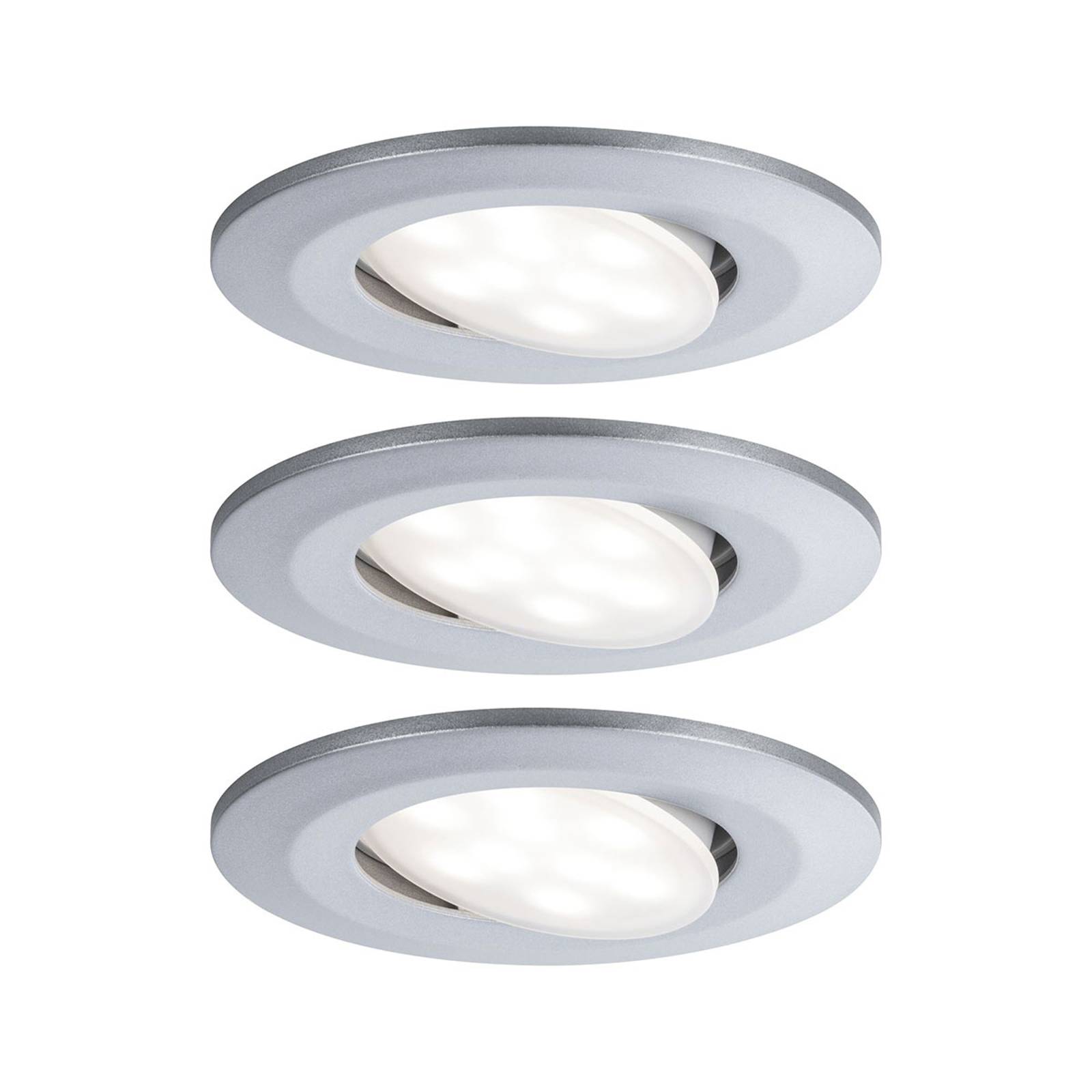 Paulmann LED-spot Calla dimbar 3-pack krom