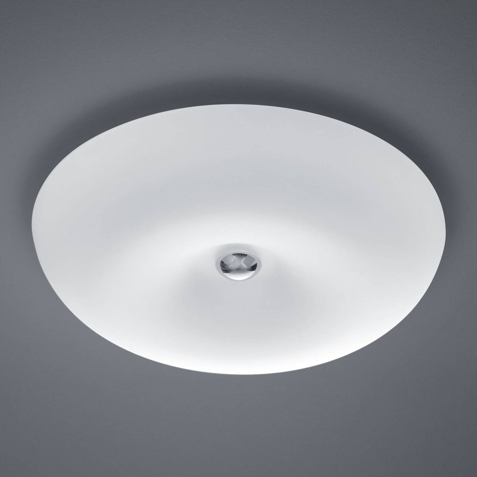 BANKAMP Vanity glastaklampa LED, nickel