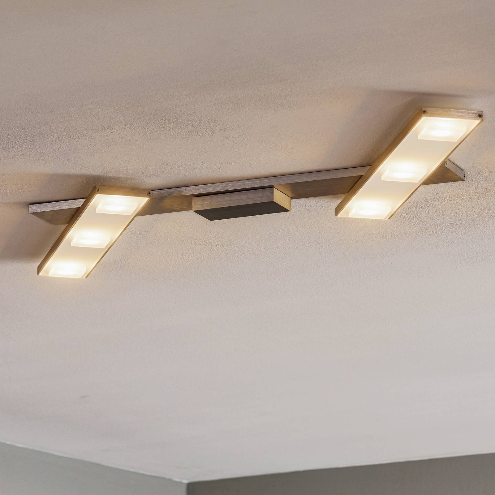 Svängbar LED-taklampa Slight, antracit