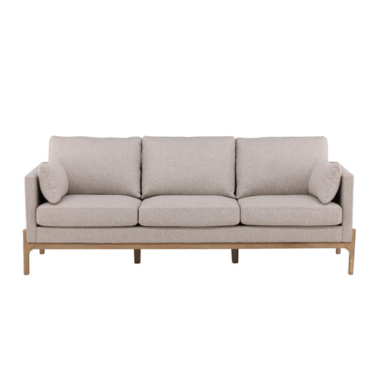 Soffa 3-sits Natur struktur Nordic