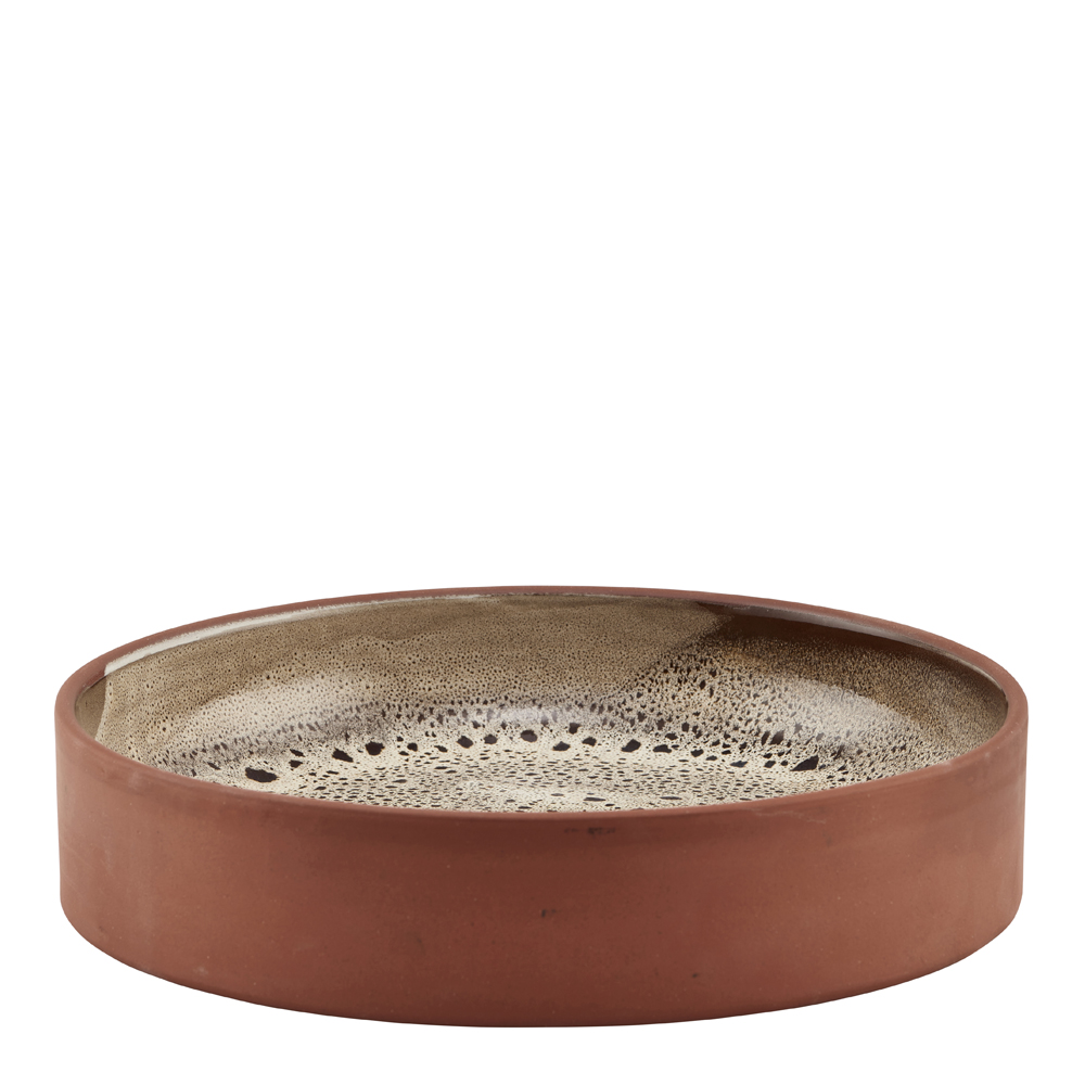 House Doctor - Retro Skål 24 cm Rost/Beige
