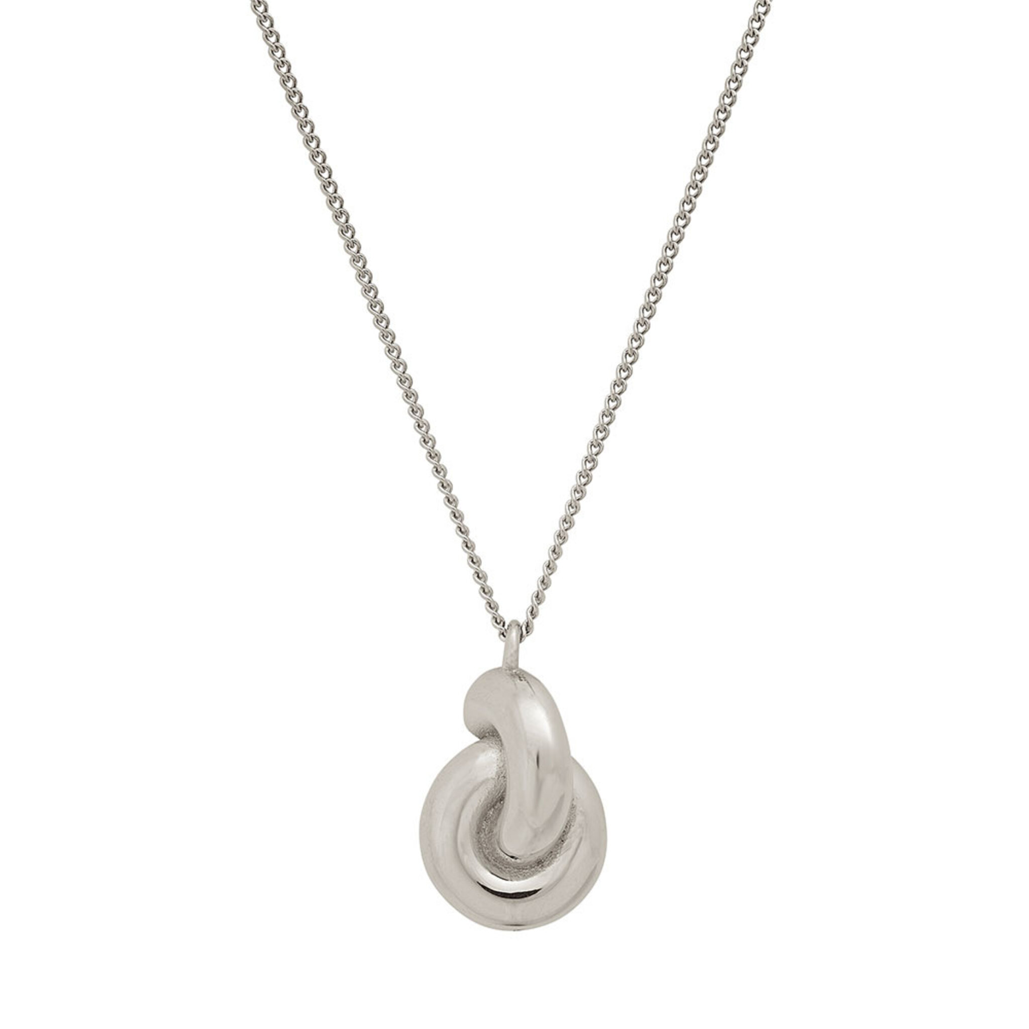 Redondo Necklace Steel, ONE SIZE