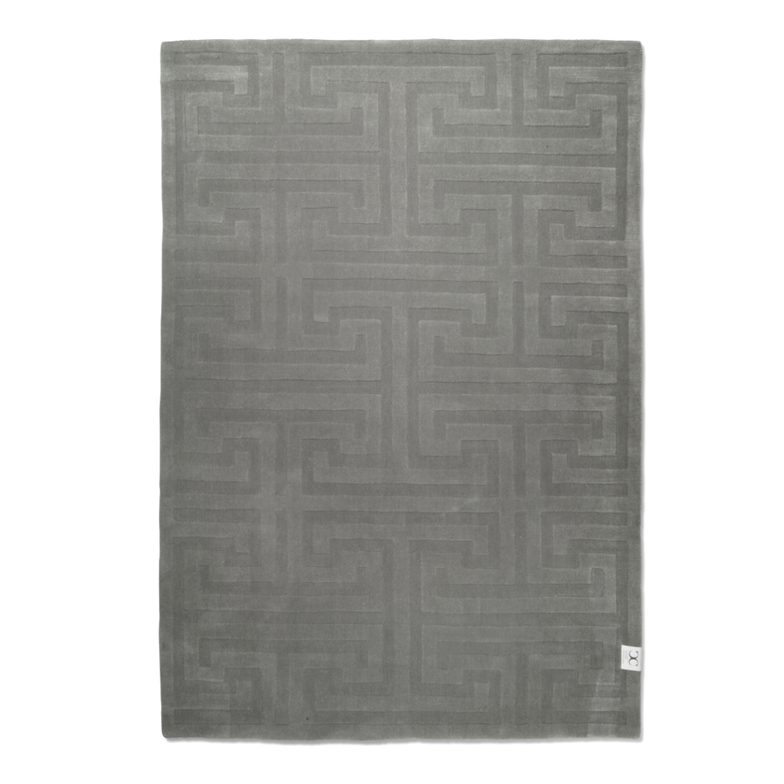 Silvergrå ullmatta KEY WOOL 200 x 300 cm, Classic Collection