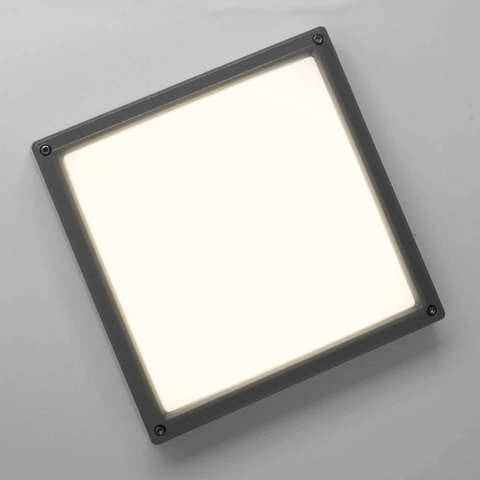 SUN 11 - LED vägglampa 13W, antracit 3K