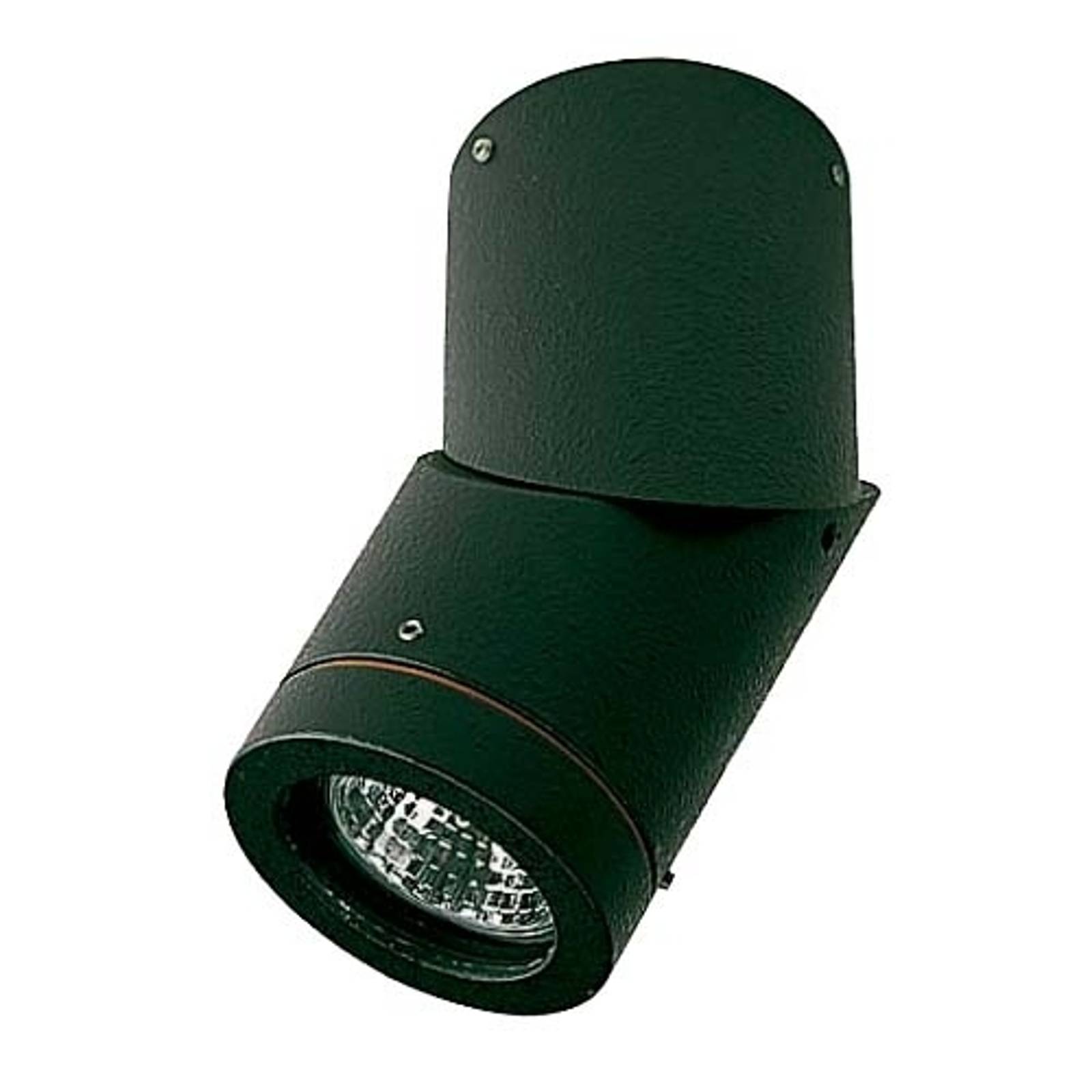 Soleo vridbar påbyggnads-downlight utomhus svart
