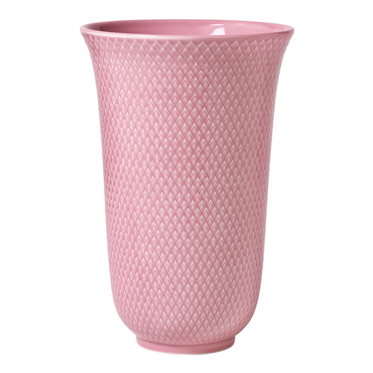 Lyngby Porcelain - Rhombe Color Vas 20 cm Rosa