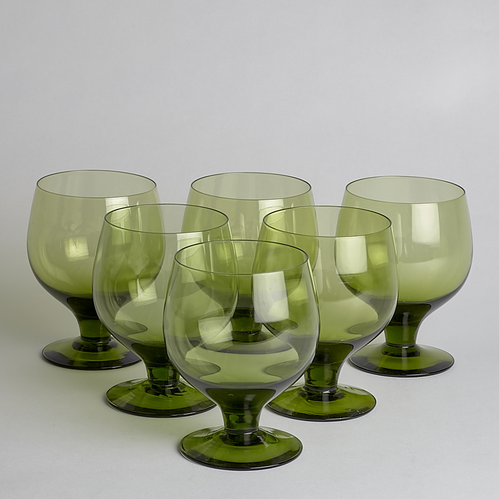 Vintage - SÅLD Glas Åfors 6 st
