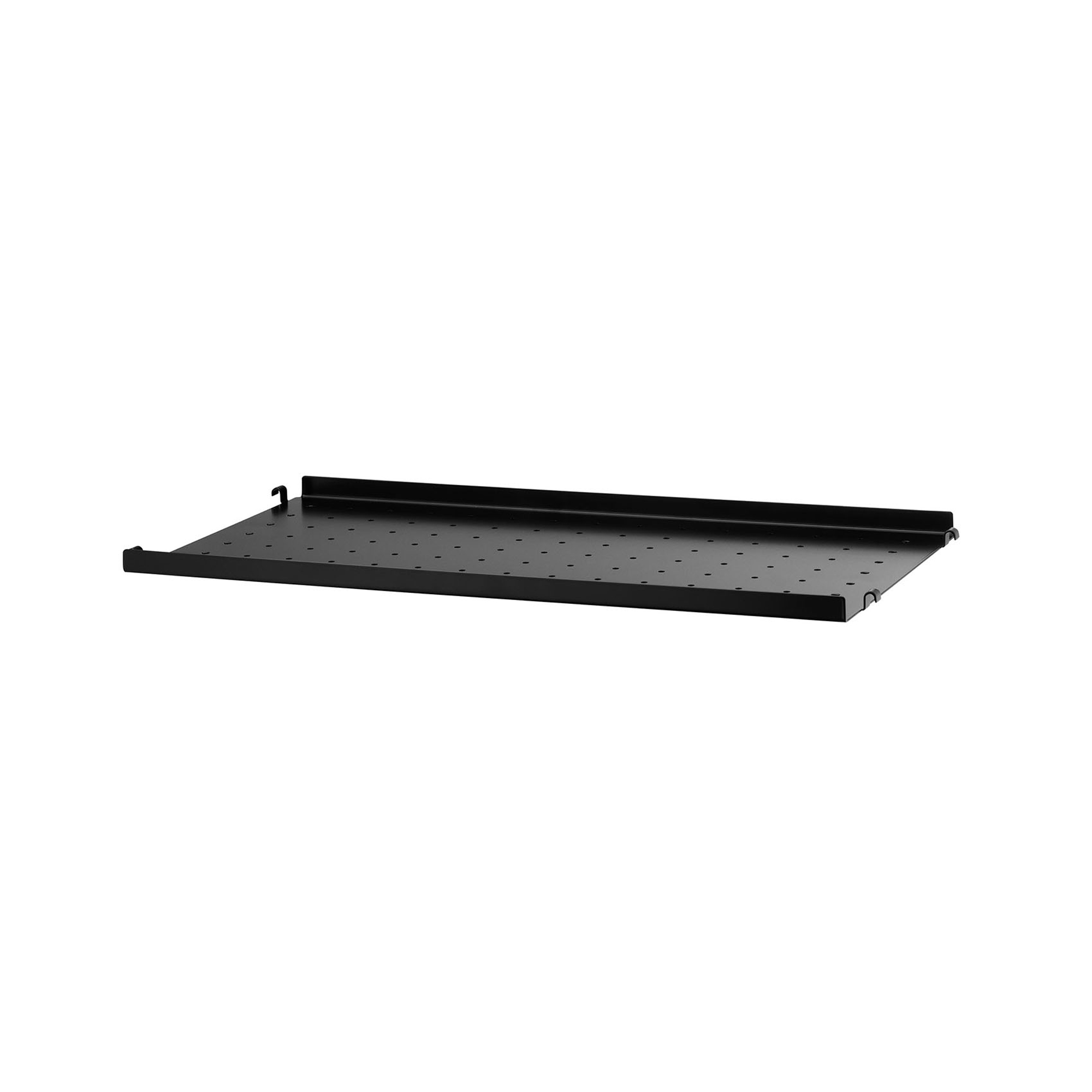 String Metallhyllplan Låg 58x30 svart
