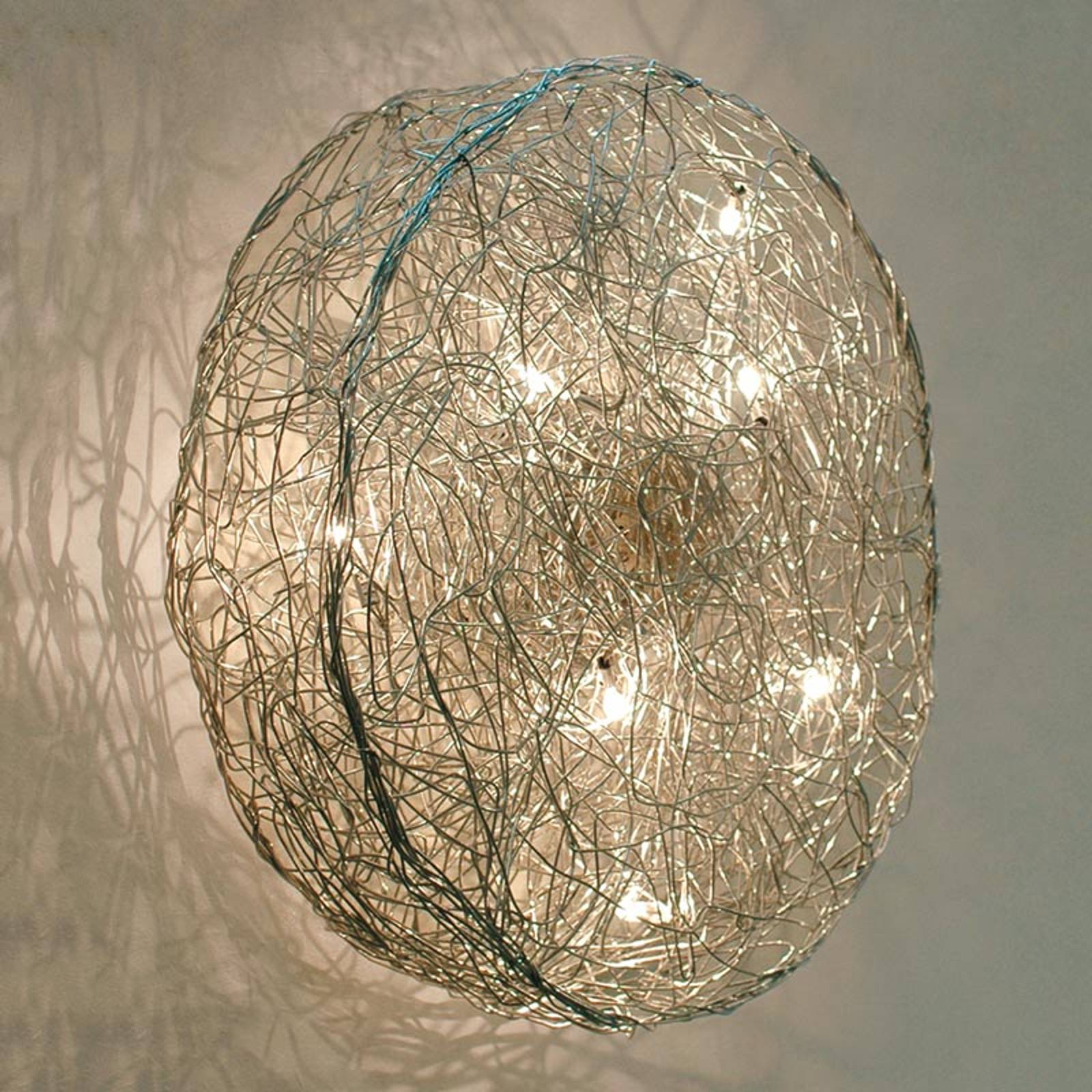 100 cm diameter - designer-vägglampa Rotola