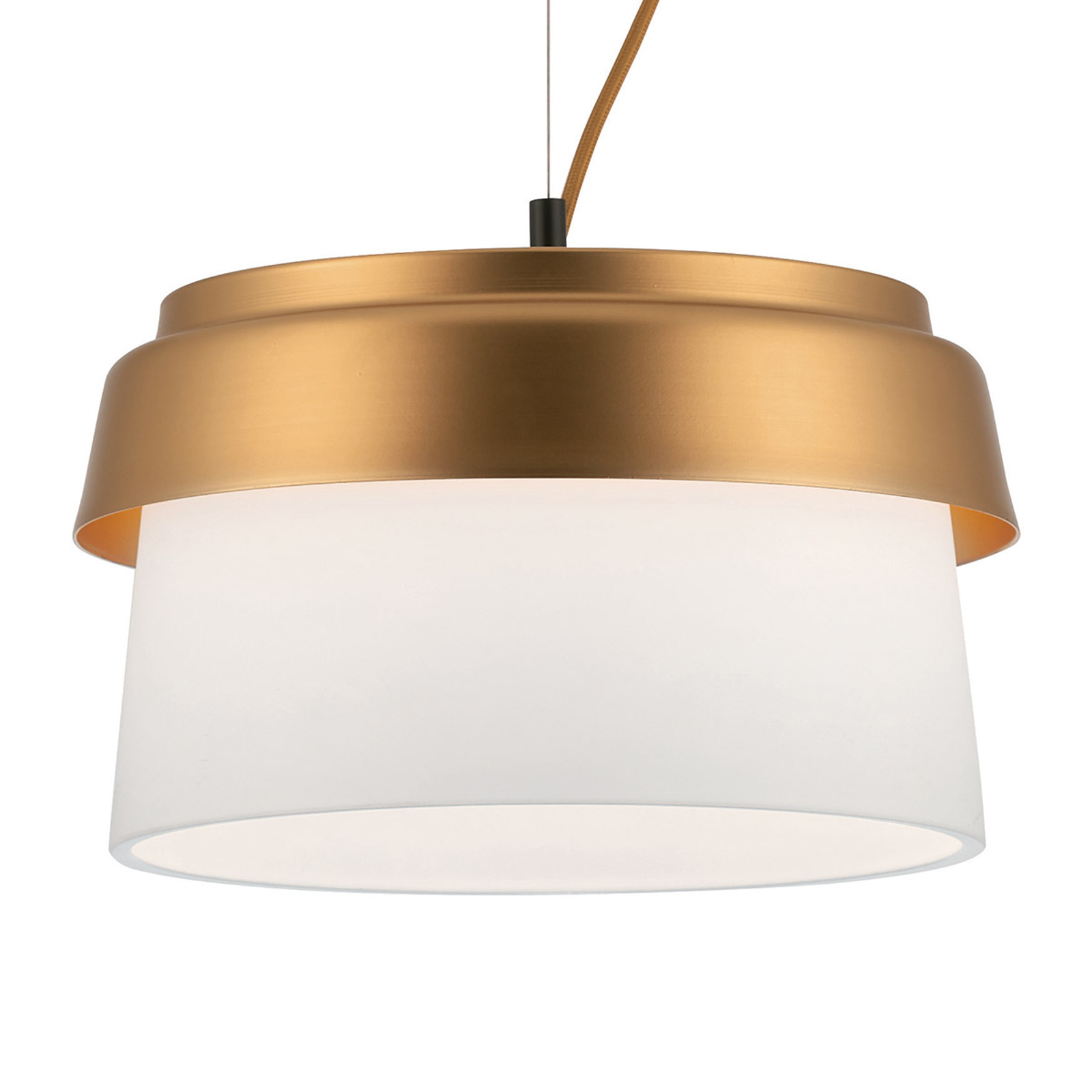 Hänglampa Morgan 1 lampa med glasskärm
