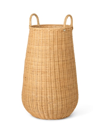 Braided Laundry Basket - Natural