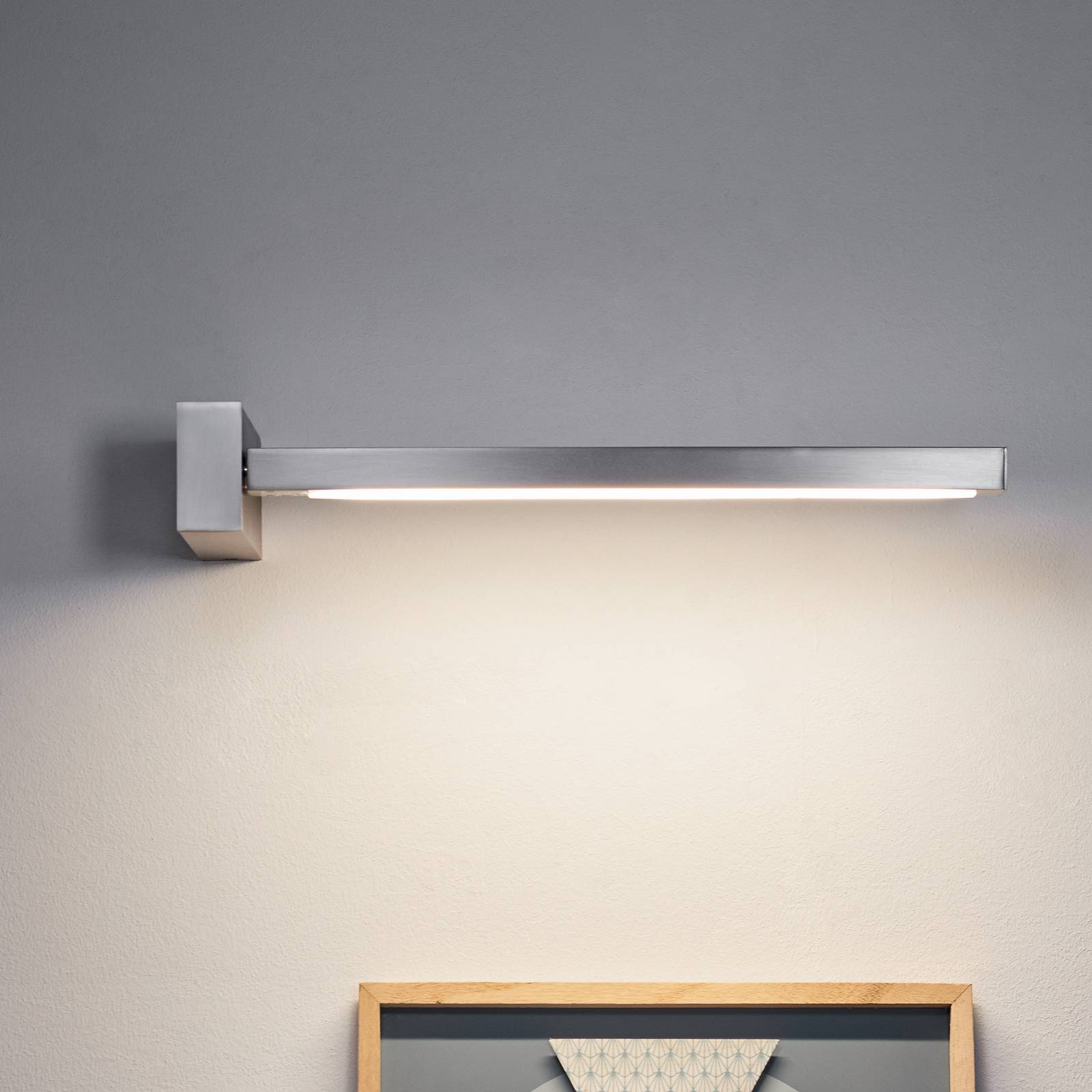 Clau - dimmbar vägglampa 10 W LED, nickel