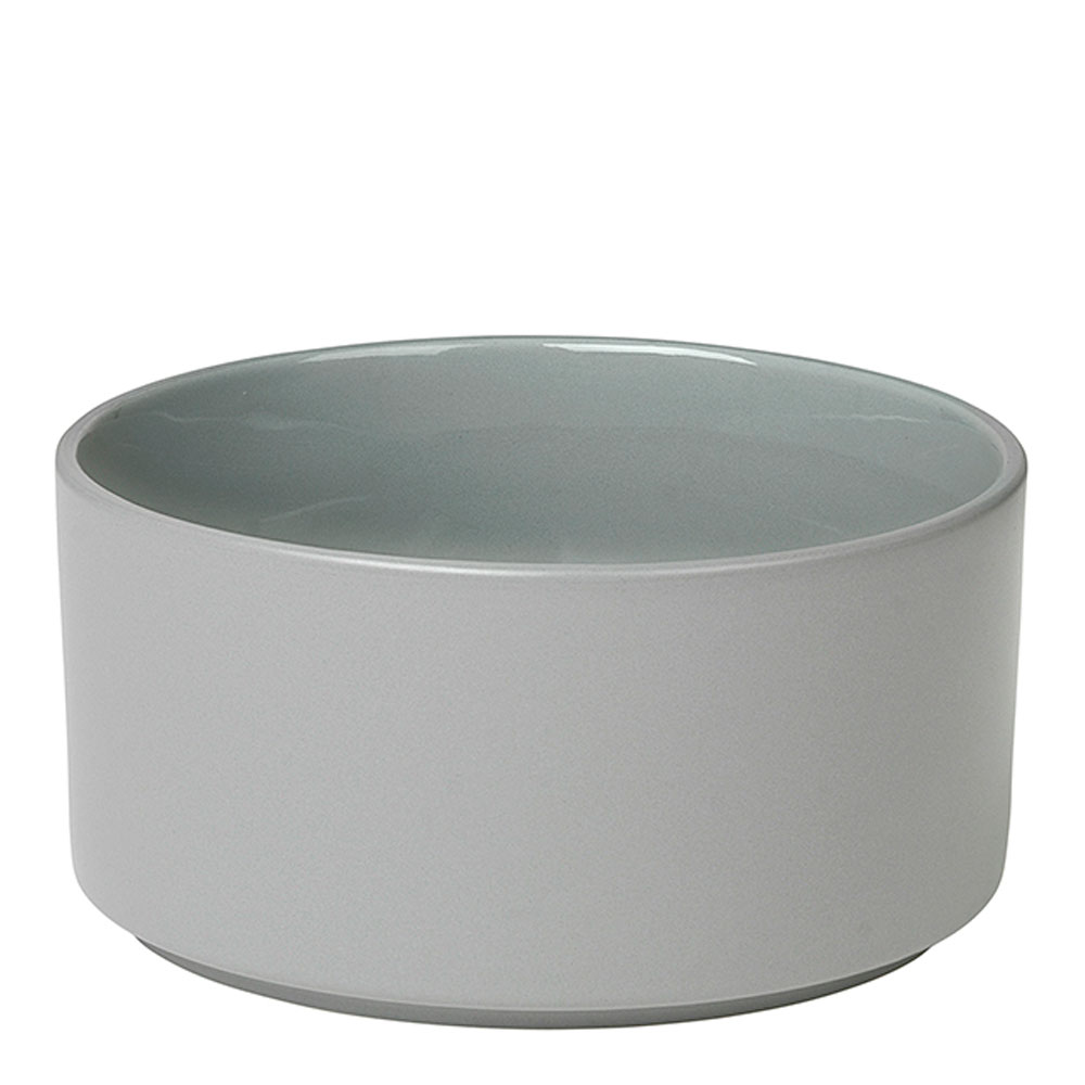 Blomus - Pilar Hög Skål M 14 cm Grå