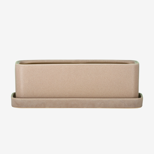 Kruka/Fat Stengods 30cm Beige