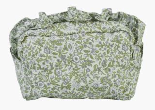 Silje ruffle Medium Necessär multi/grön