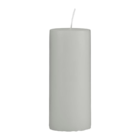 Stearinljus Grå Medium 15cm