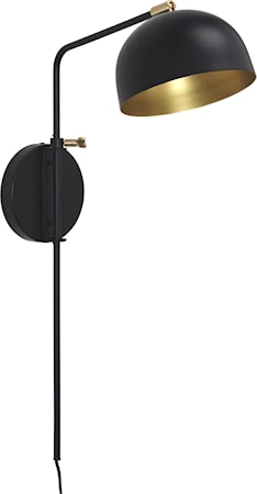 Brighton Vägglampa Svart 63cm