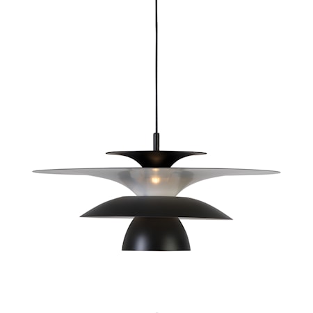 Picasso Pendel Mattsvart LED 50 cm