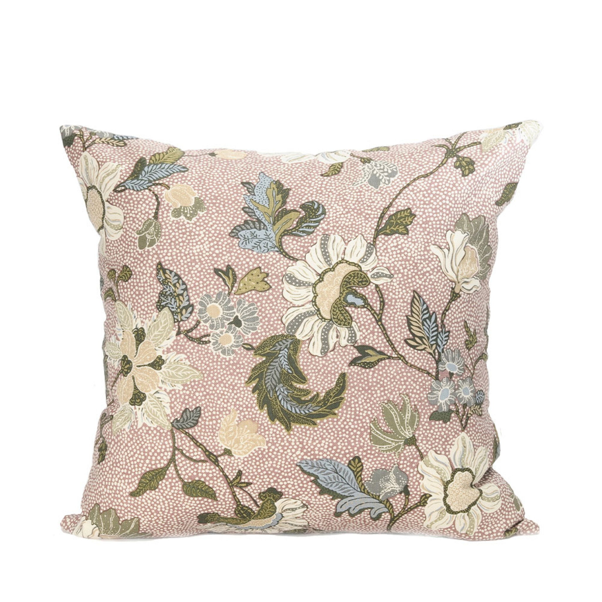 Kuddfodral Flower Linen 50x50 cm