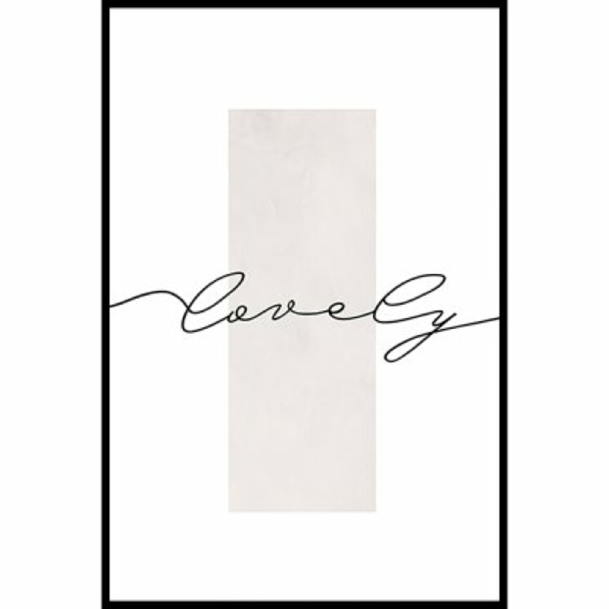 Lovely Poster