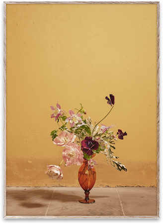 Blomst 02 / Ochra Poster 50x70 cm