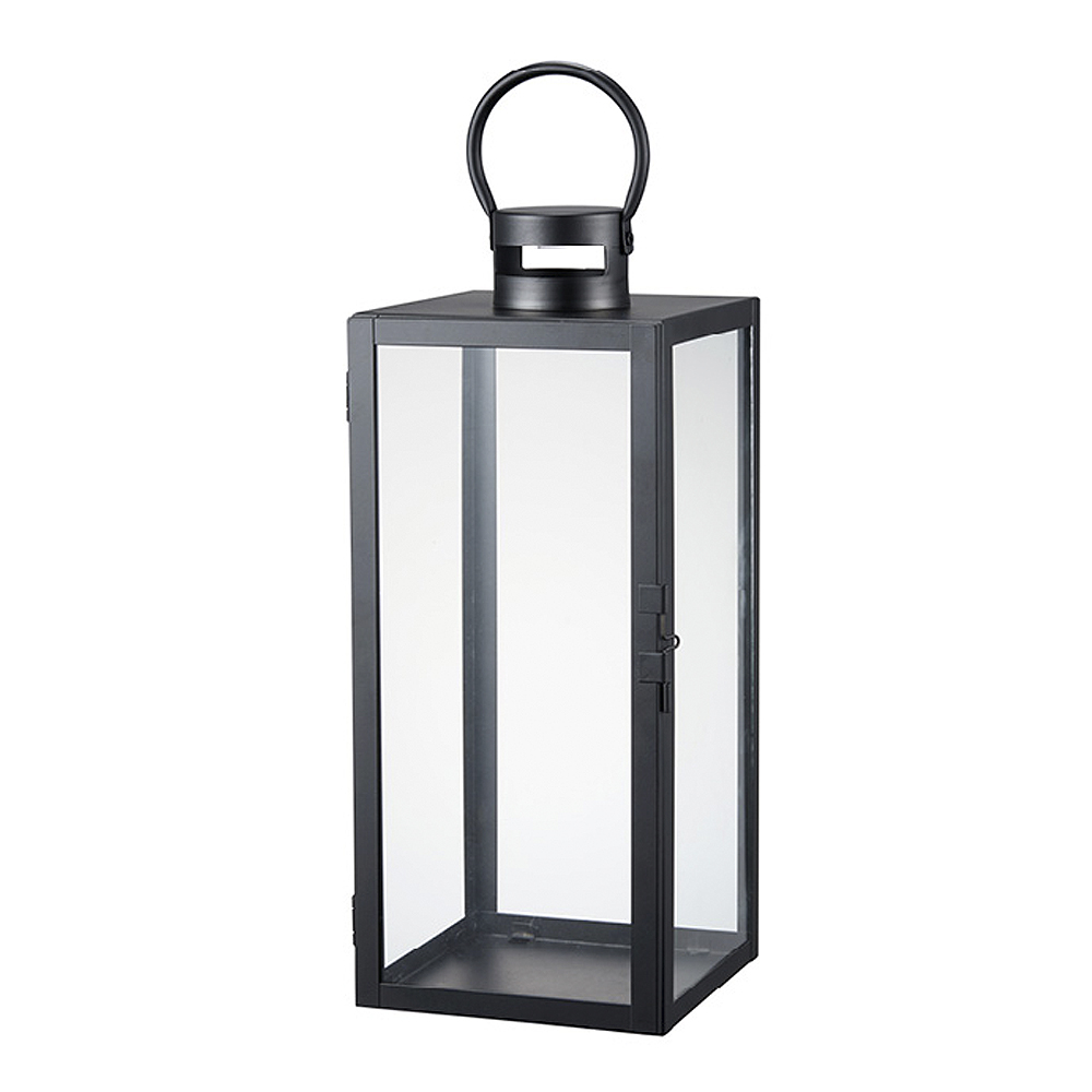Dorre - Lykta Svart Metall 42 cm