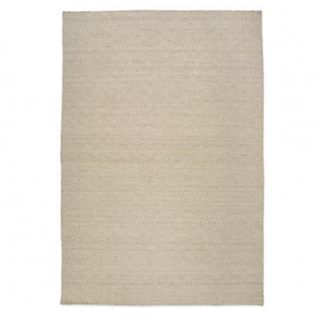 Goose Eye Natur/Vit 170x230 cm