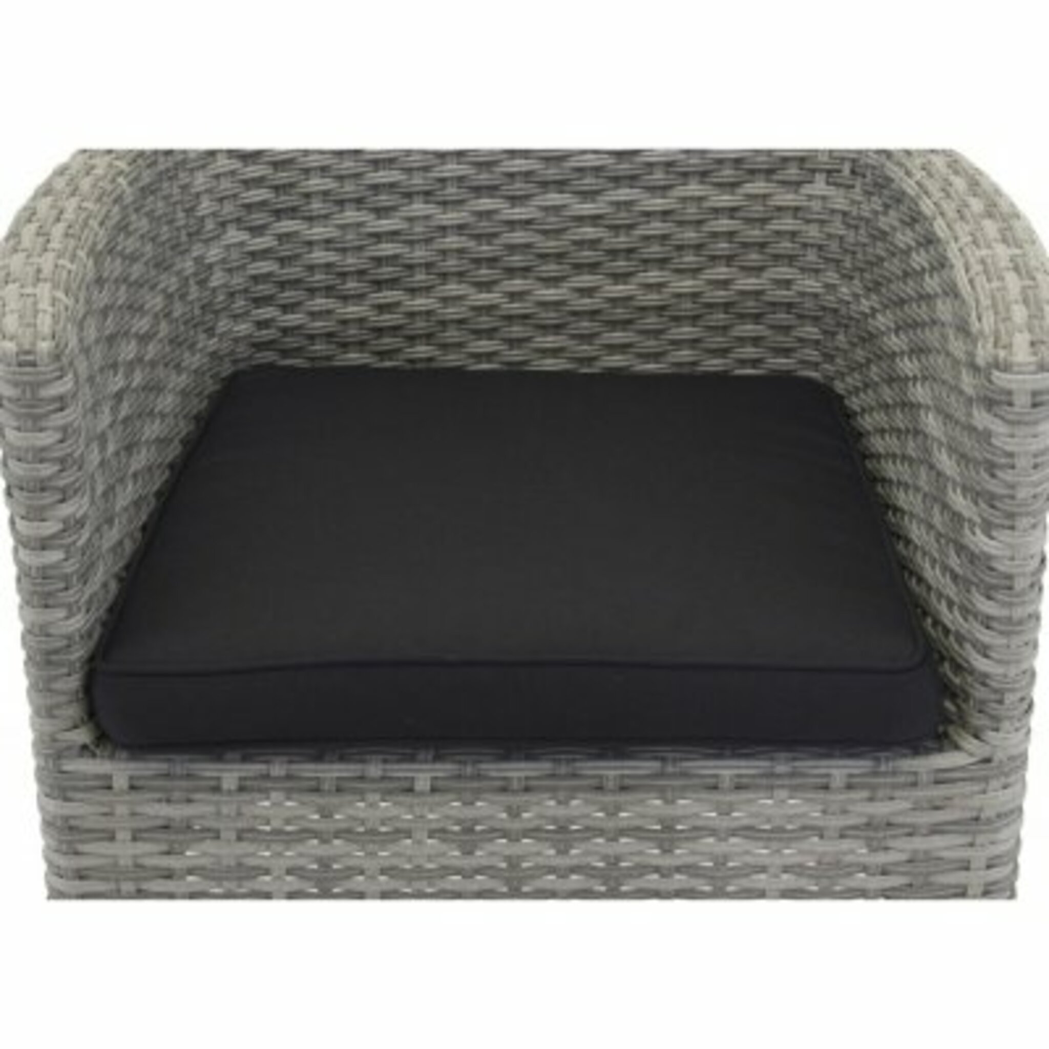 Sittdyna för loungefåtölj Malin, 48,5x43 cm, svart