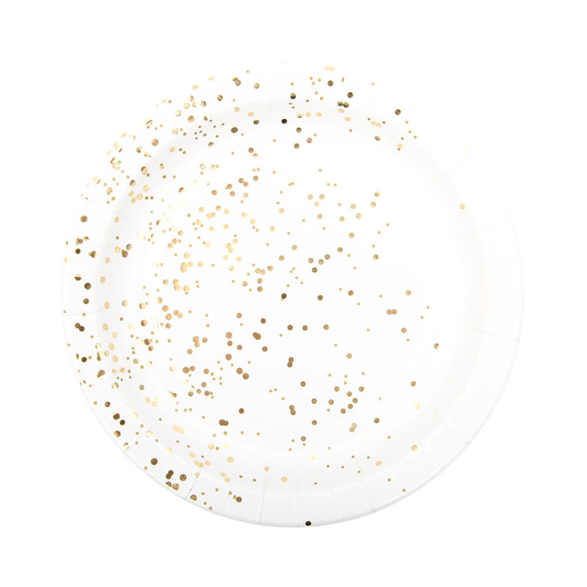 Papperstallrik Sparkle 12-pack, Ø23 cm, 23 CM