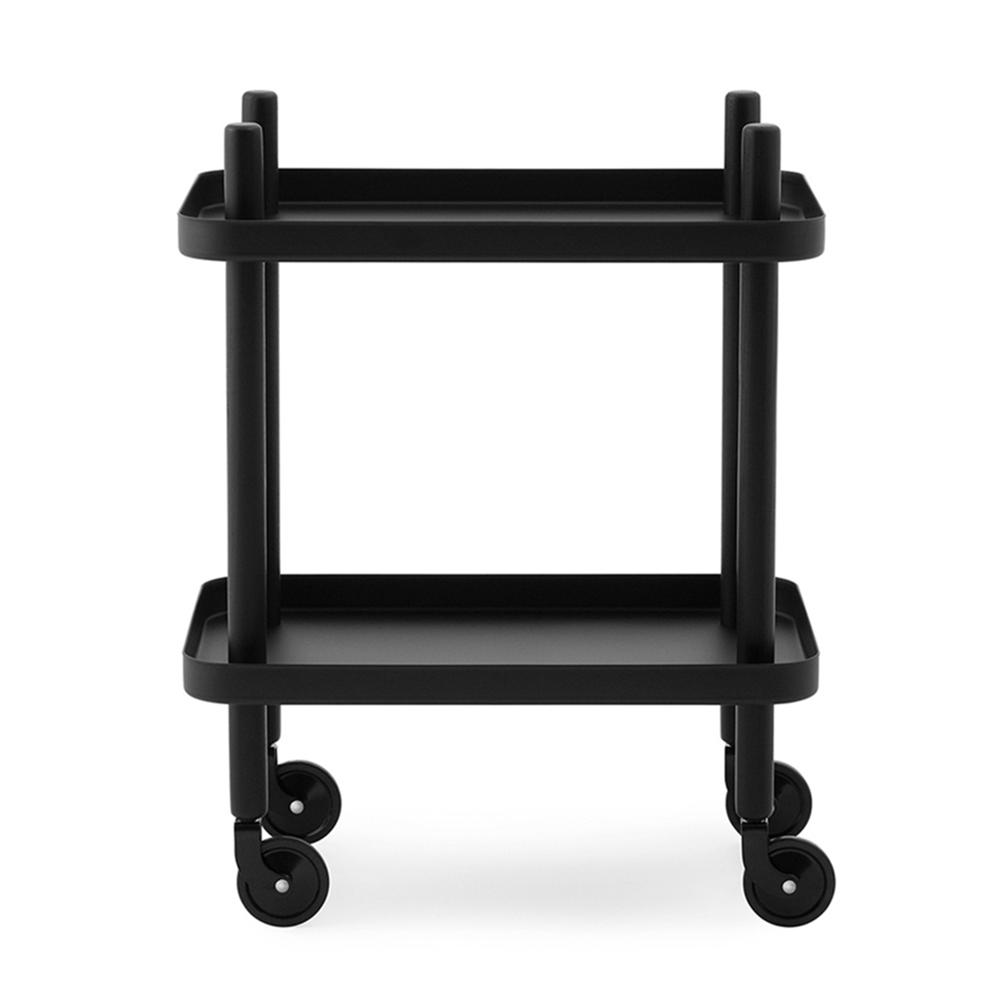 Normann Copenhagen Serveringsvagn Block svart/svart