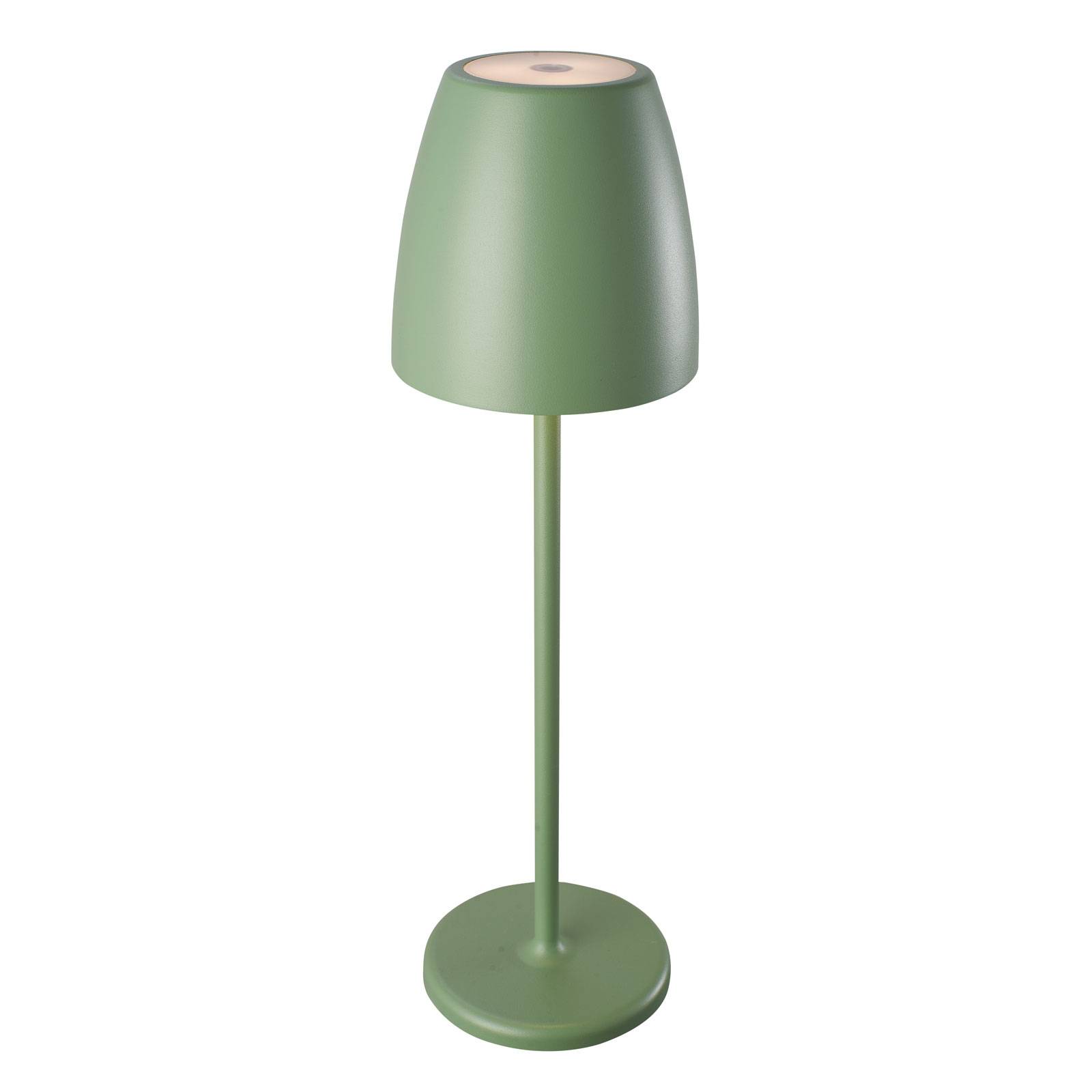 Megatron LED-batteribordslampa Tavola grön