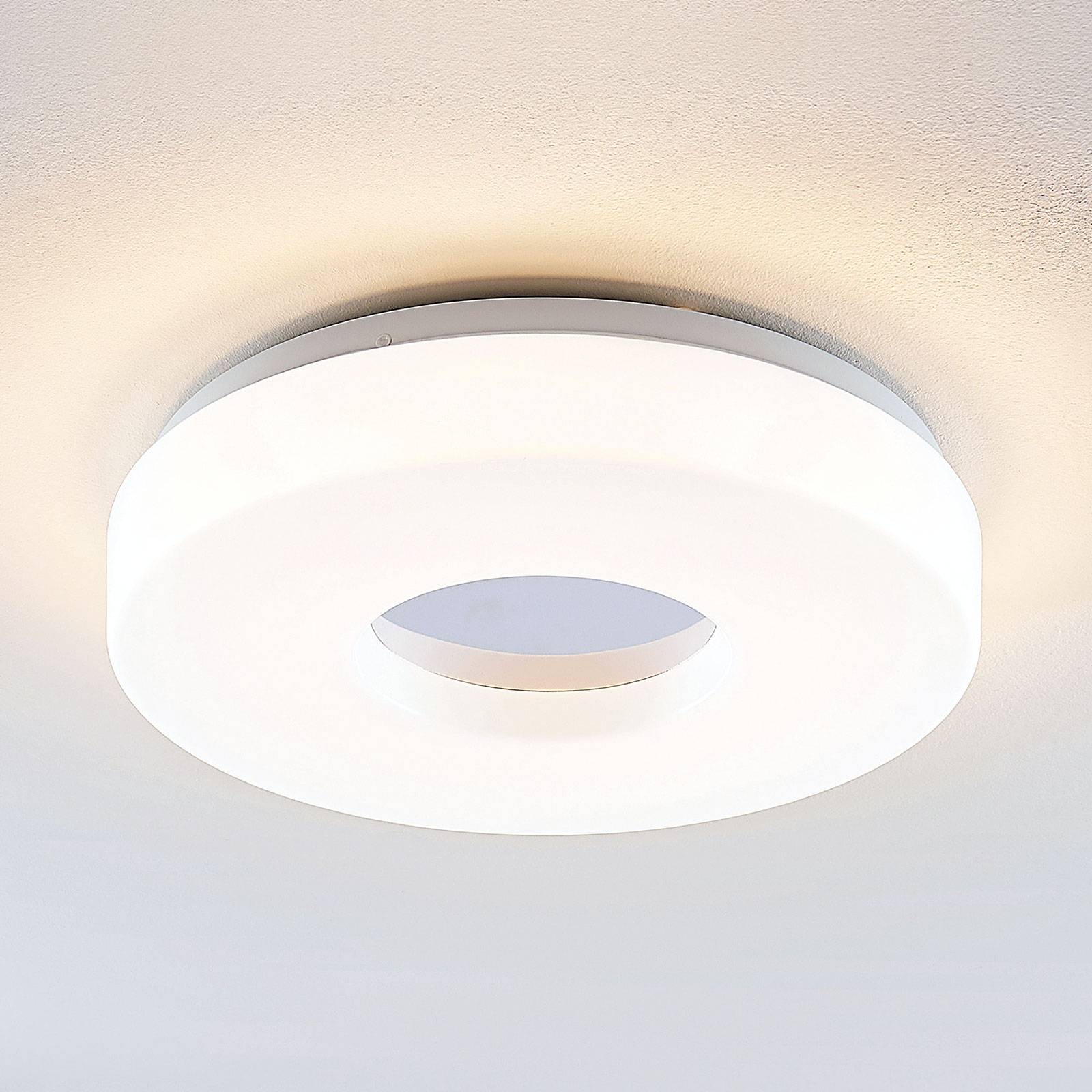 Lindby Florentina LED-taklampa, ring, 34,5 cm