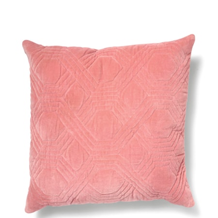 Kudde Geometric - Dusty Pink