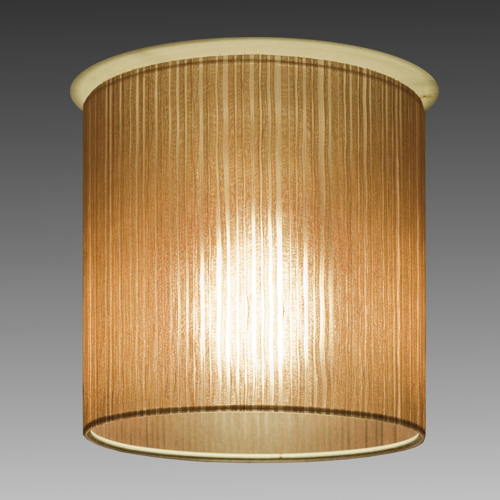 Brun taklampa Ganzo Ø 20 cm