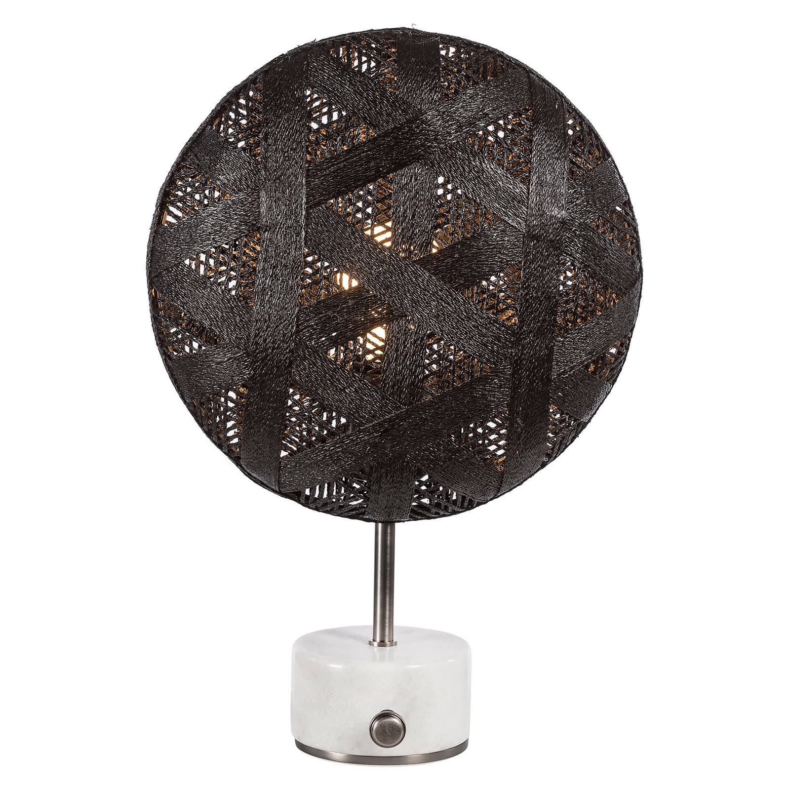Forestier Chanpen S Hexagonal bord silver/svart