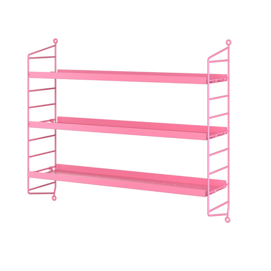 String Furniture Hylla Pocket String Metall Fuchsia
