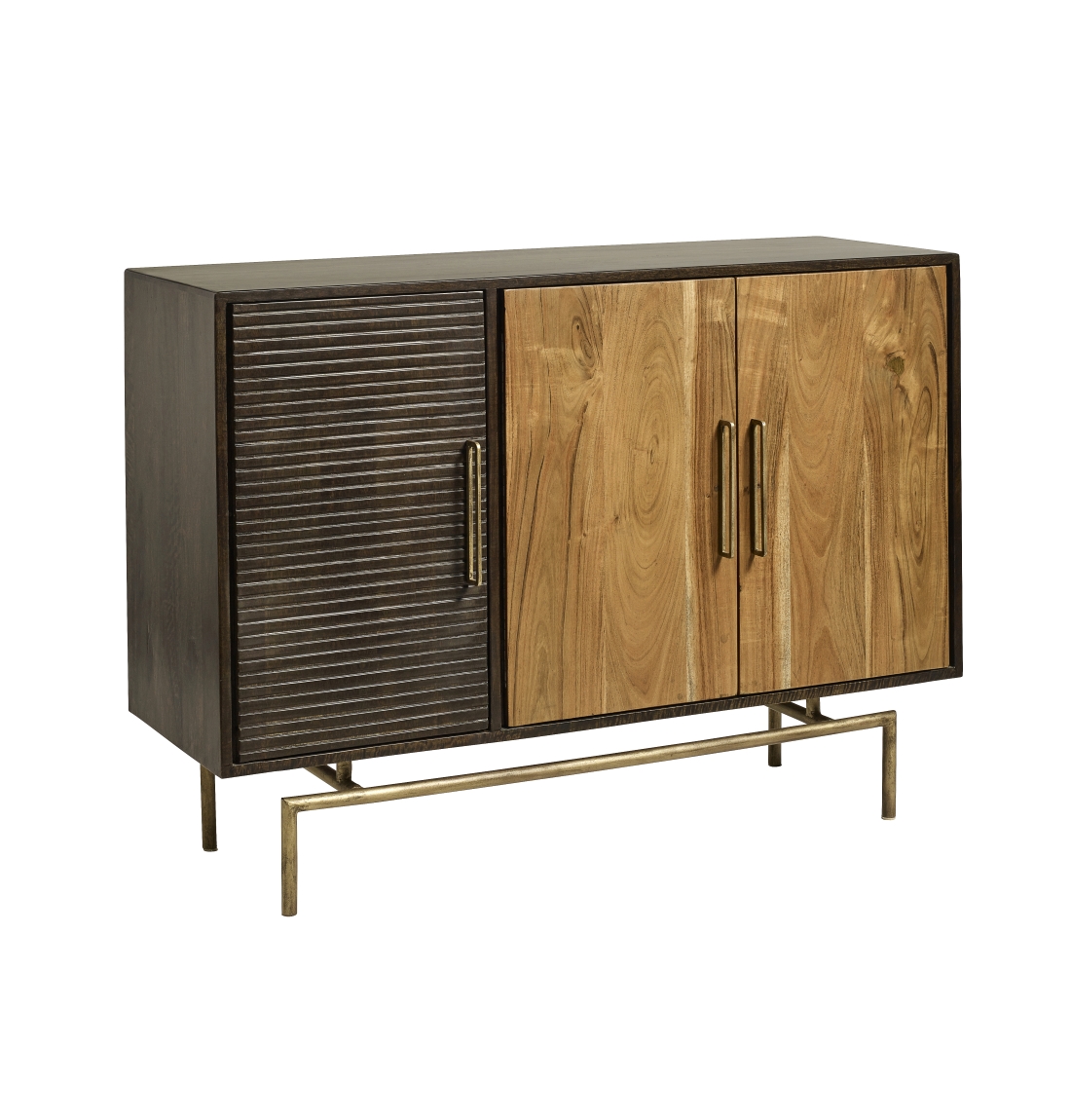 Skåp BUFFET 120 cm mandelträ, Nordal