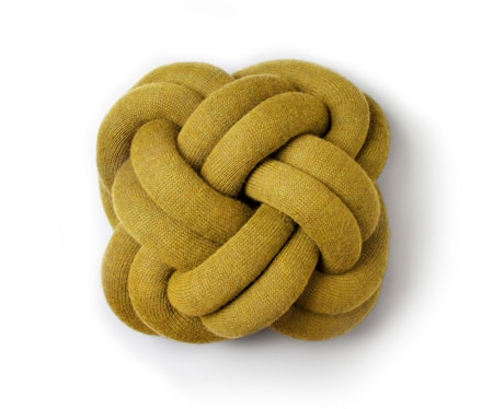 Knot Kudde Gul