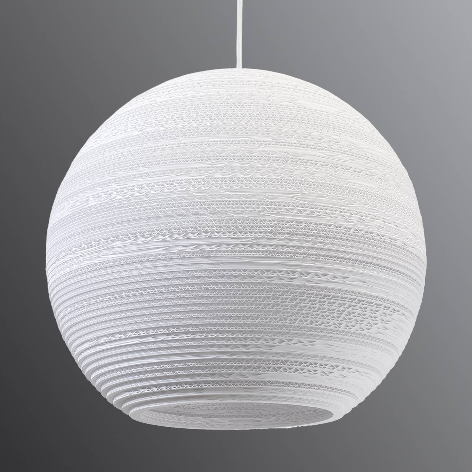Kulformad hänglampa Ball - Ø 45 cm
