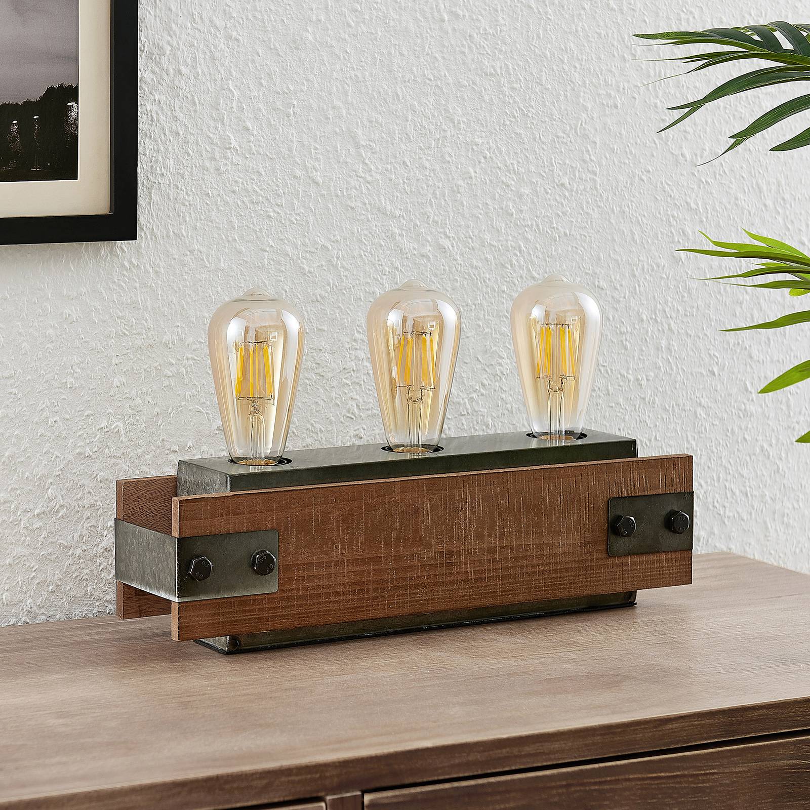 Lindby Nilaska bordslampa, 3 lampa