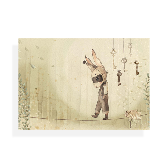 Poster Master of Keys 30 x 40 cm Mrs Mighetto