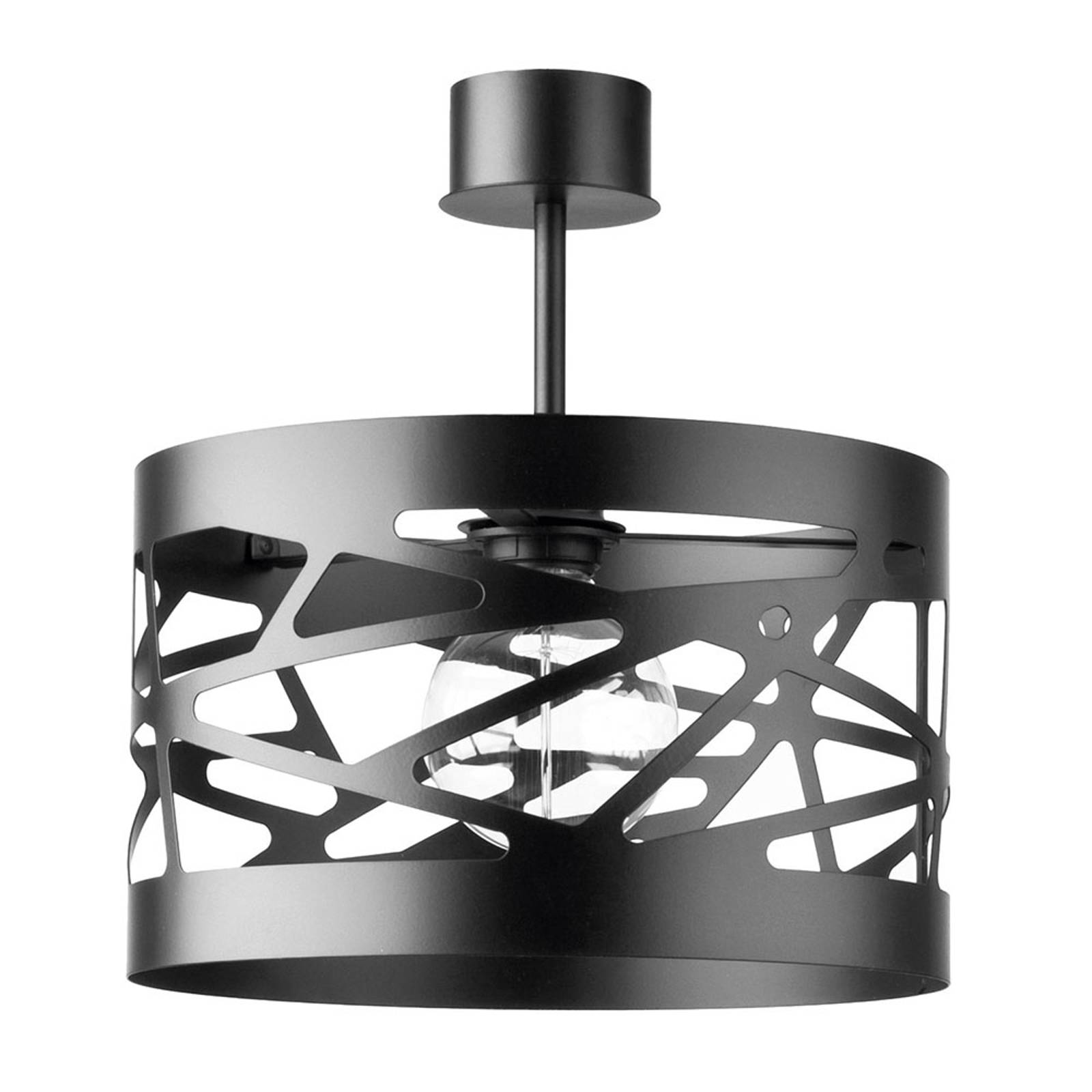 Taklampa Modul Frez Ø 30 cm, svart