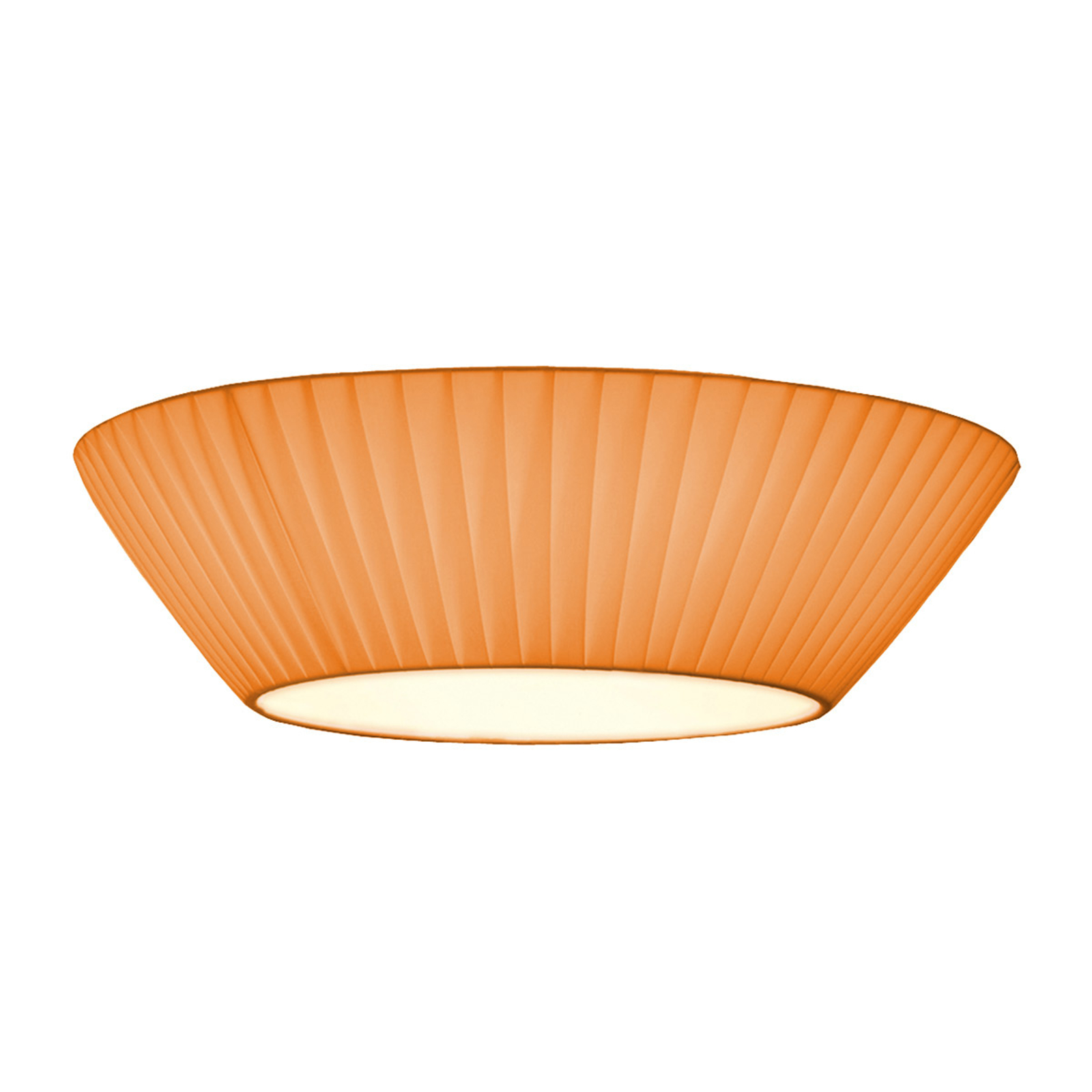 Enkel taklampa Emma 50 cm orange