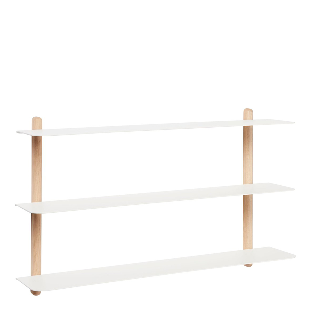 Gejst - Nivo Hylla A 64 cm Ljus ek/Vit