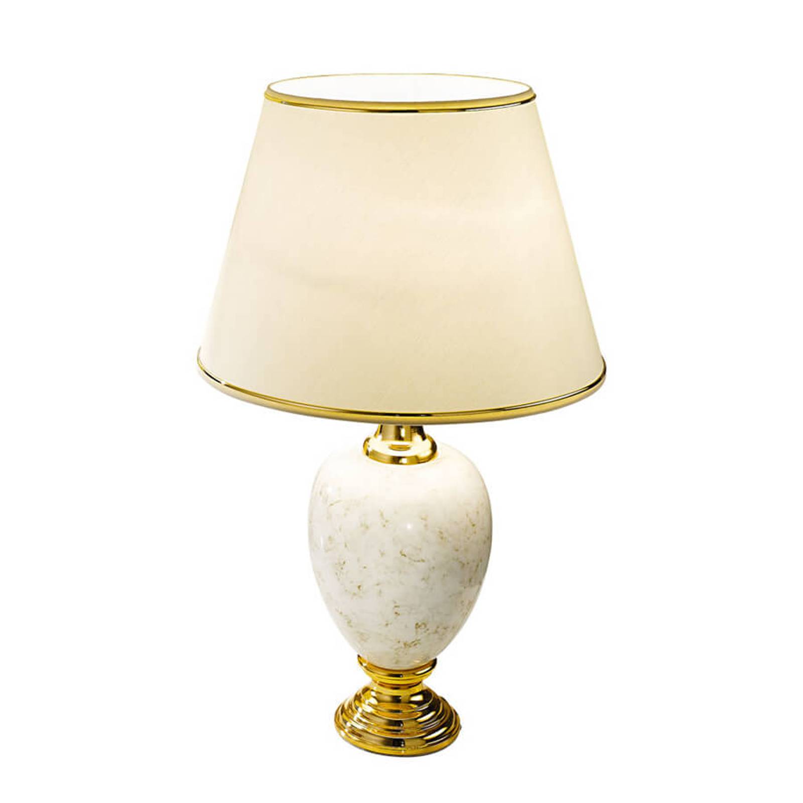 Klassisk bordslampa Dauphin H: 53 cm/ D: 35 cm