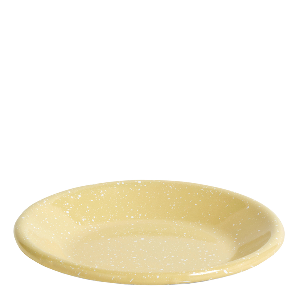 Hay - Assiett Emaljerad 13,5 cm Gul