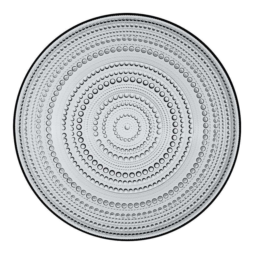 Iittala - Kastehelmi Tallrik 31,5 cm Grå